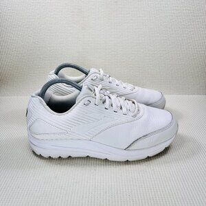 Brooks Addiction Walker 2 Shoes Womens Size 9 Wide White 1203072E142